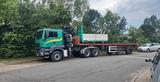 MAN  Tractor unit 6x6 with Crane