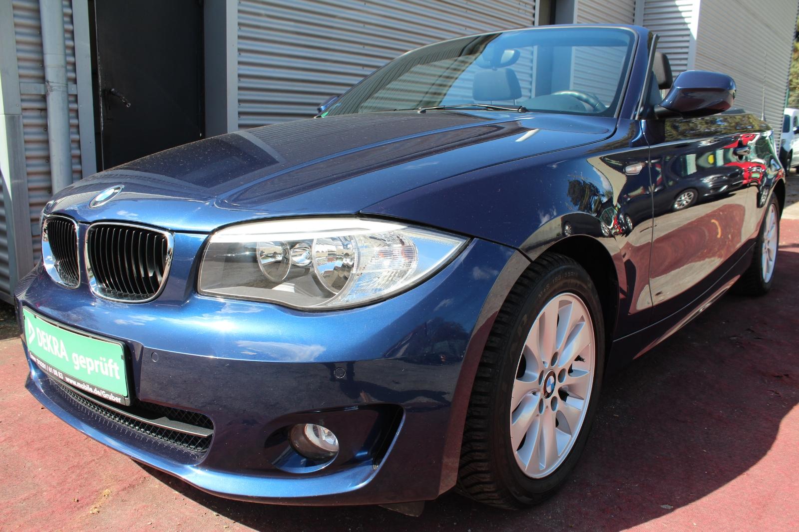 BMW 118i CABRIO AUTOMATIK KLIMA NAVI 1HAND