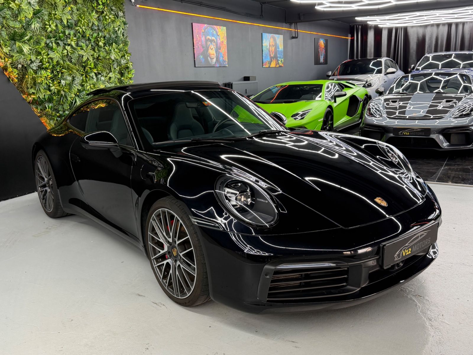 Porsche 992 Carrera 4S Burmester 360° Pano LED ACC imagem 3
