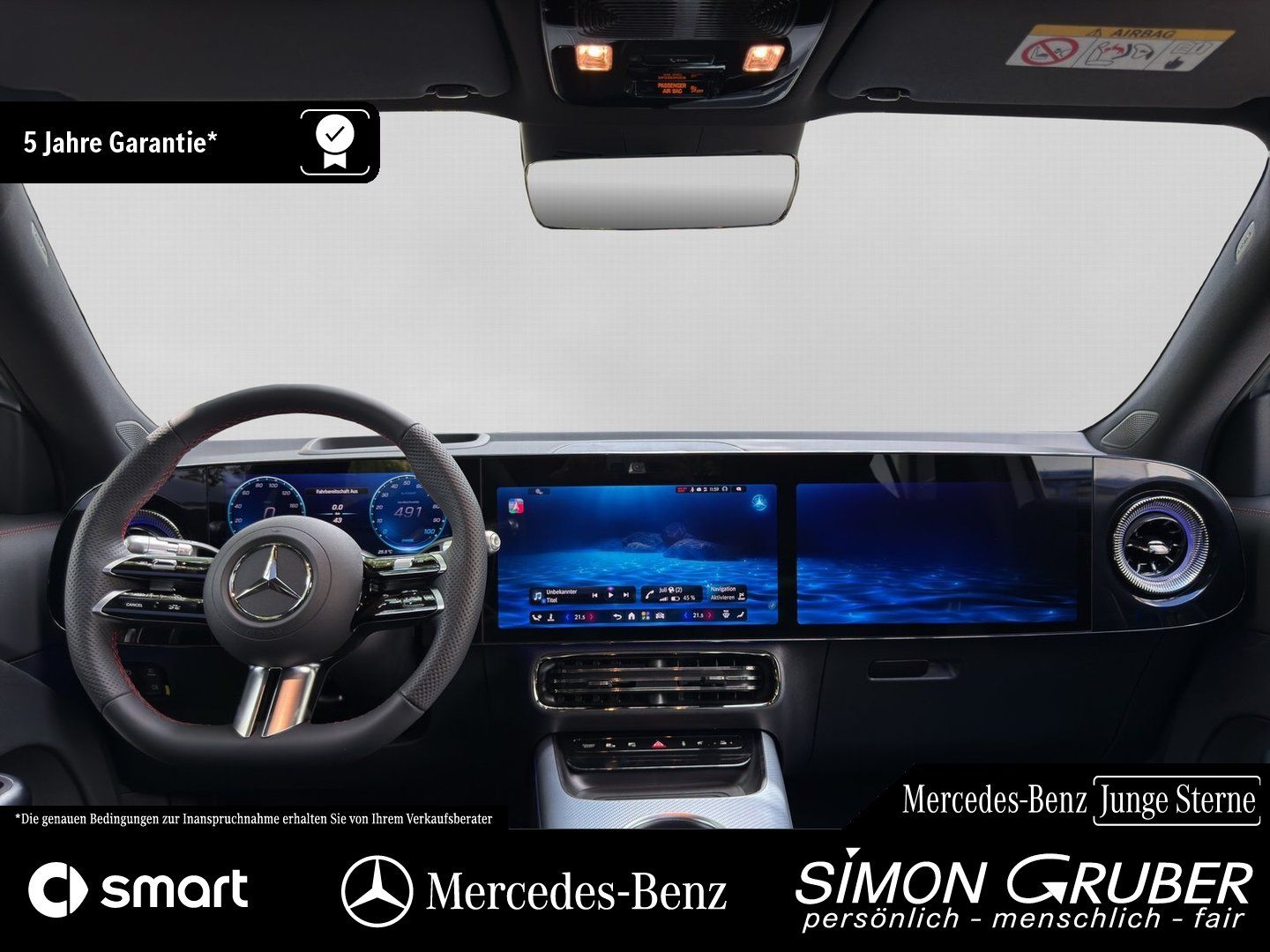 Fahrzeugabbildung Mercedes-Benz GLB 350 4M EQ AMG Panorama Superscreen AHK