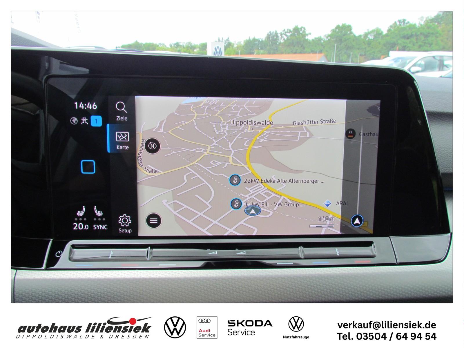 Volkswagen Golf 8 Variant 2.0 TDI Life 1.HD/ACC/LED/NAVI, миниатюра 21