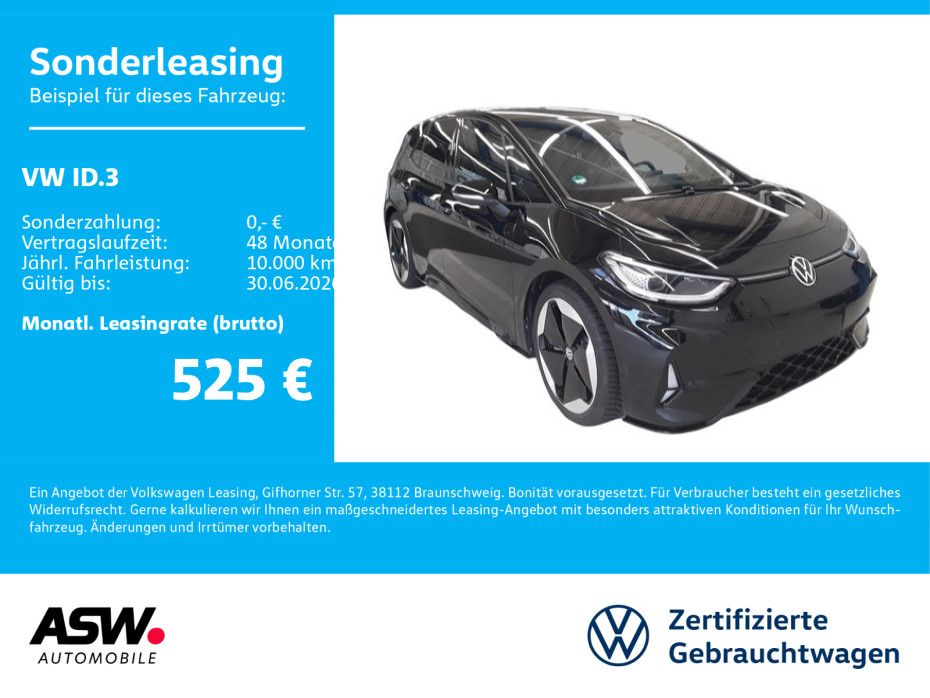 Volkswagen ID.3 GTX LED NAVI PANO HUD ACC Harman Kardon SHZ