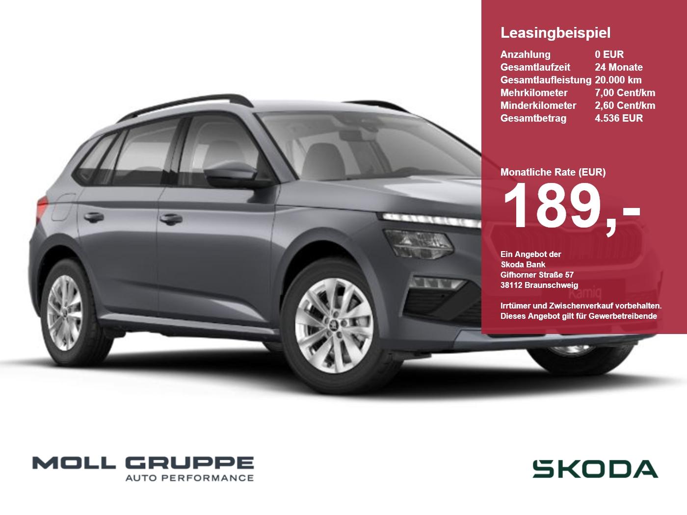 Skoda Kamiq 1.5 TSI DSG Selection ACC AHK EL.HECK KAM