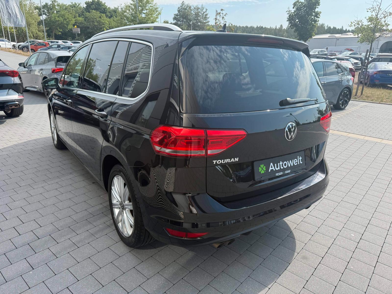 Volkswagen Touran 2.0 TDI High STHZ LED 7 SITZ AHK KAM ACC, миниатюра 4