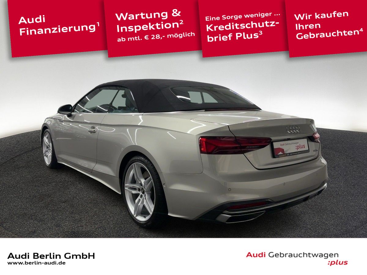 Audi A5 Cabriolet Advanced 45 TFSI qu.S tr. MATRIX 36 foto 3