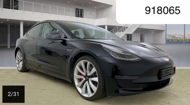 Tesla Model 3 Performance Dual AWD 20" Kam Pano Autop.