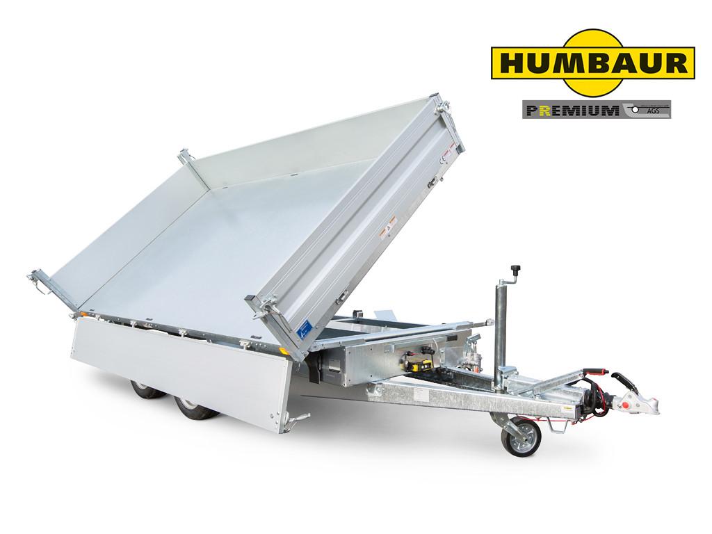 Humbaur 3 Seitenkipper  HTK3500.31 mit E-& Handpumpe