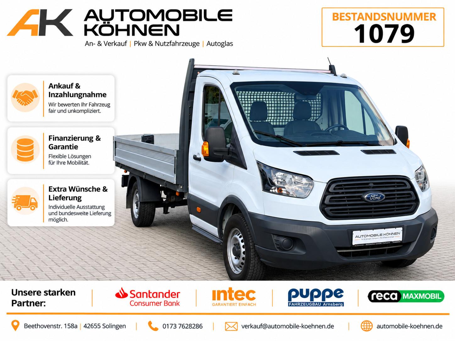Ford Transit 350 Pritsche L3 / AHK / MWST / 2 HAND / 