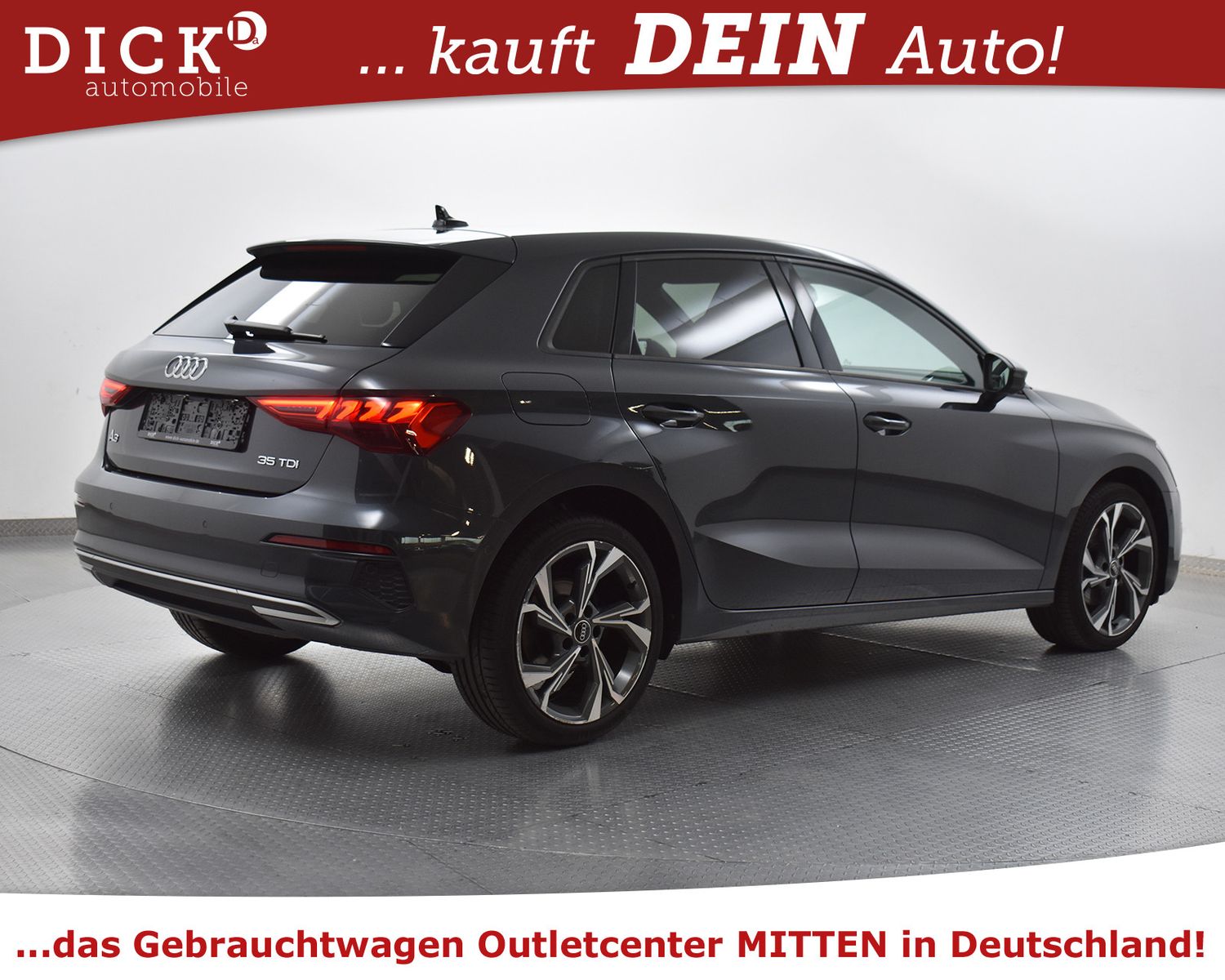 Fahrzeugabbildung Audi A3 SB Advanc 2X S LINE+ALCANT+SHZ+VIRTU+LED+18"