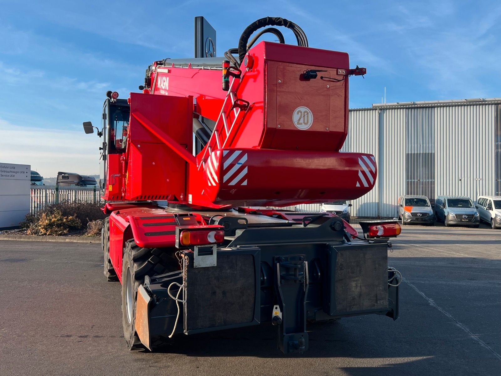 Fahrzeugabbildung Andere Magni RTH 6.30 SH / Fällkran / Westtech CS750