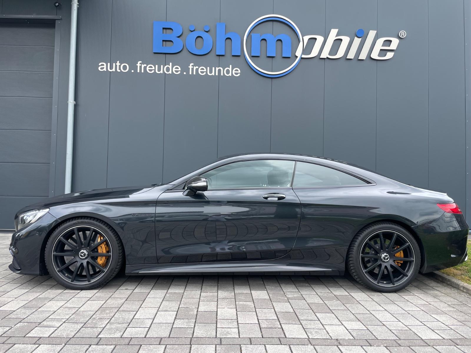 Mercedes-Benz S 63 AMG 4M Coupé/HUD/Pano/Carbon/Top/MWST. awb.