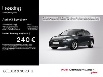 Audi Leasingangebot: Audi A3 Sportback 30 TDI Stand*Navi*Sound*Virtual