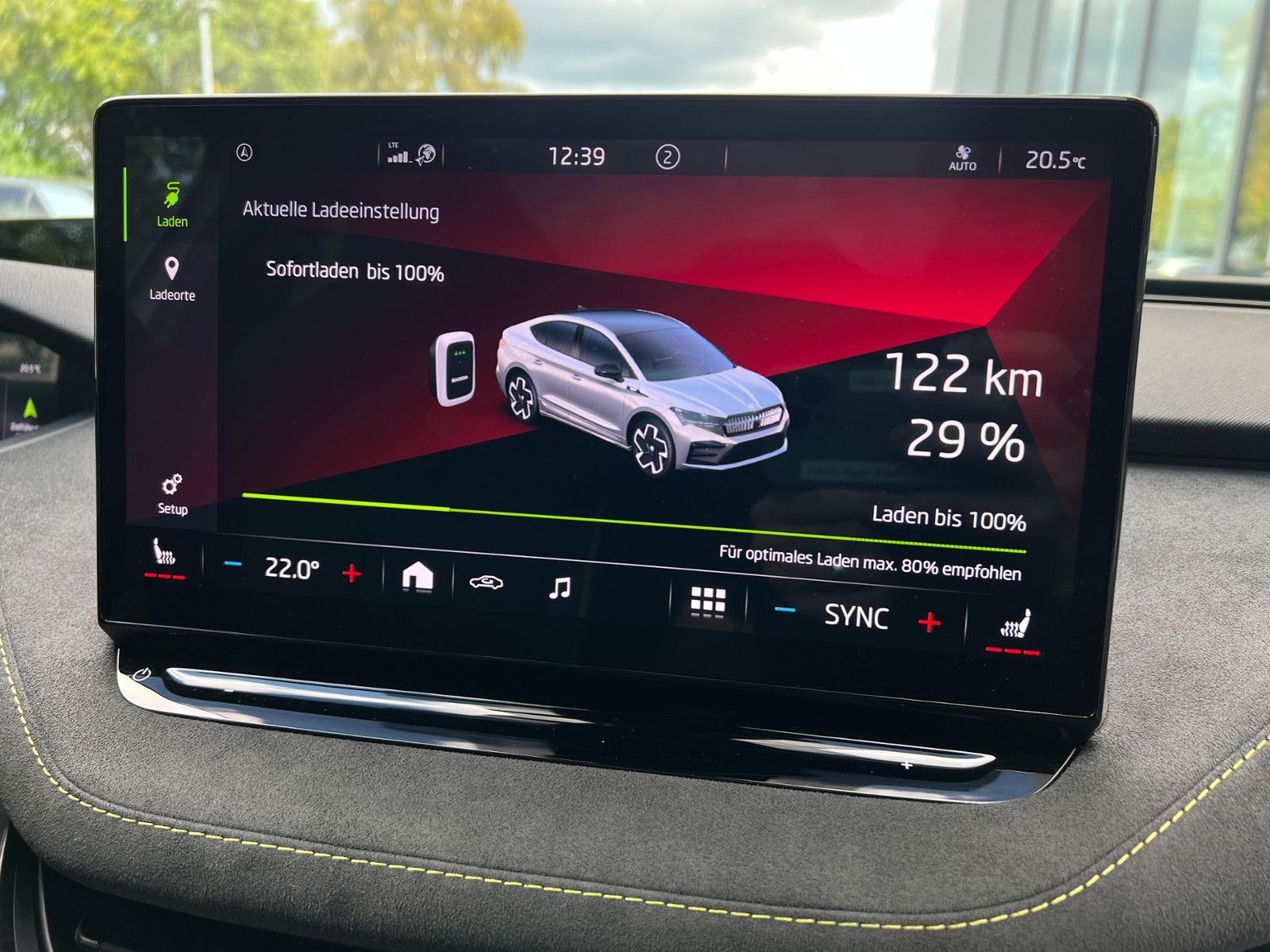 Fahrzeugabbildung SKODA Enyaq iV Coupé RS Lounge *Vorb. AHK,Panorama,LED