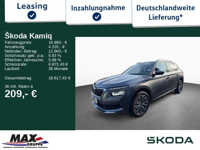Kamiq 1.0 TSI 81kW Tour KAM+LED+WINTER+