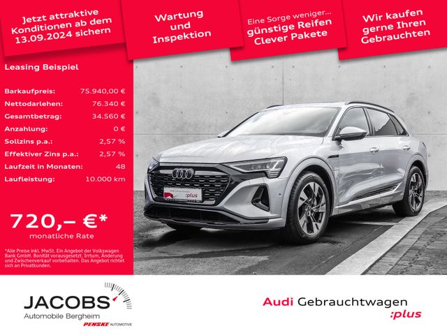 Audi Q8 e-tron 55 AHK/Kamera/Pano/Matrix/Optik -schwa