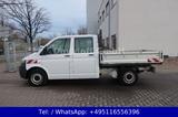 Volkswagen T5 Transporter Pritsche Doppelkabine AHK 1 Hand - Volkswagen T5: Doppelkabine