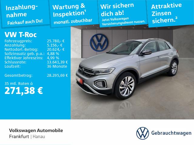 Volkswagen T-Roc 1.5 TSI DSG Style Navi AHK IQ.LIGHT  LED-M