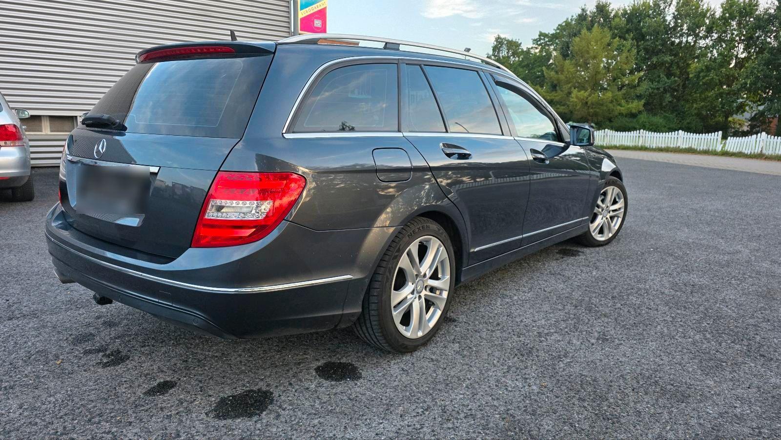 Mercedes-Benz C220 2014 — rear view