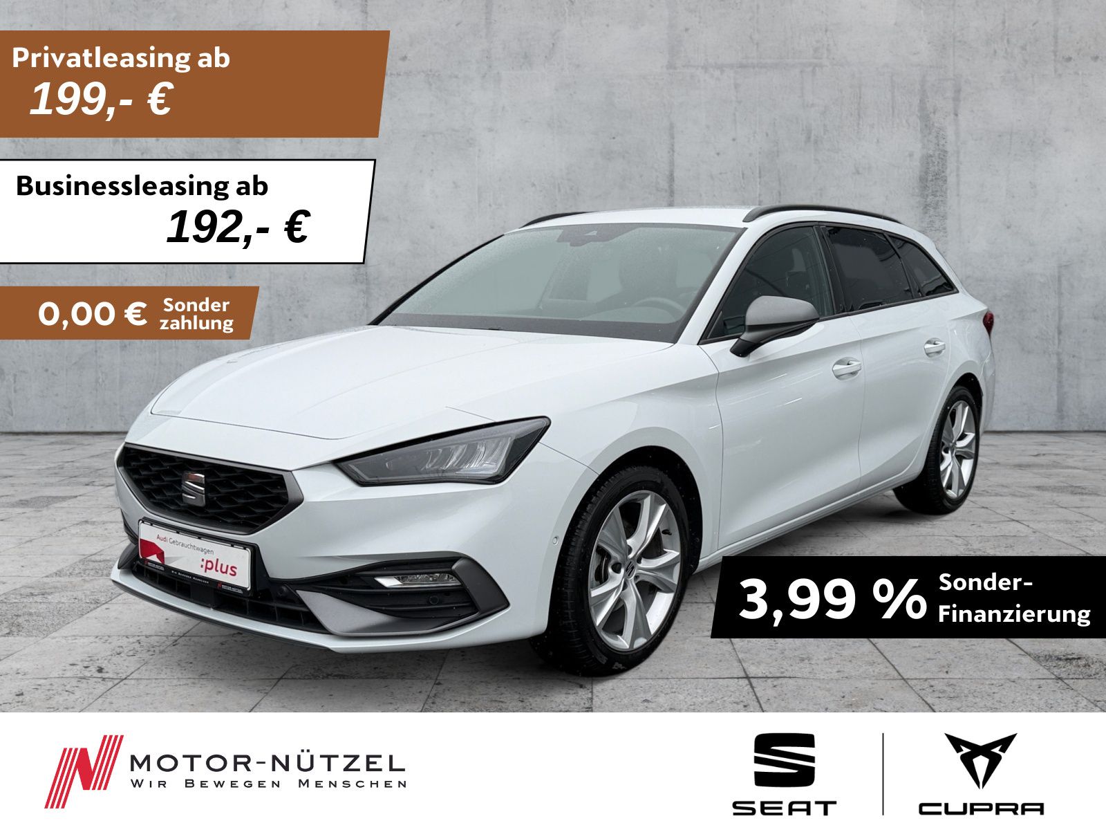 Seat Leon ST 1.5 eTSI DSG FR-LINE LED+NAV+ACC+SHZ+RFK