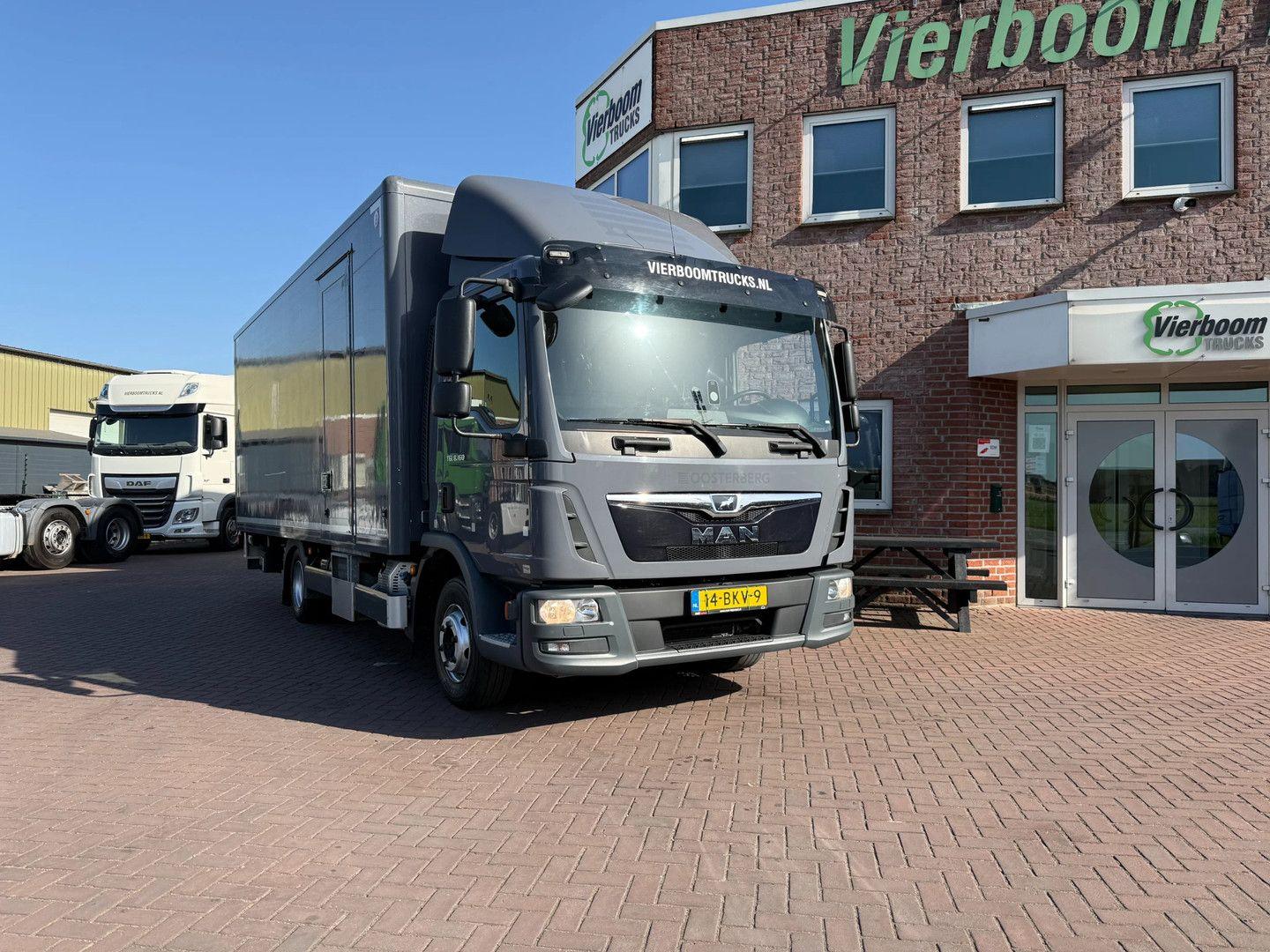 MAN TGL 8.160 BB bakwagen met laadklep / APK tot 5-2