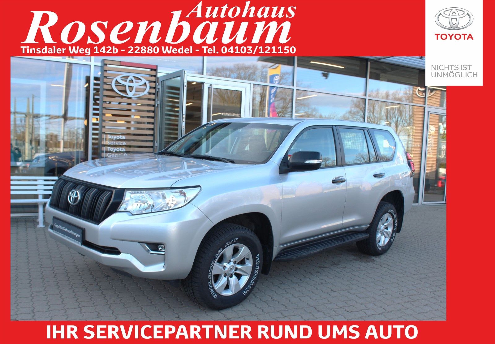 Toyota Land Cruiser Basis 2.8 Automatik*4x4*AHK*PDC*GJR