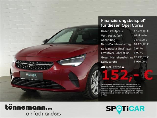 Opel Corsa F ELEGANCE+LED-SCHW+RÜCKFAHRKAMERA+DAB+BLU