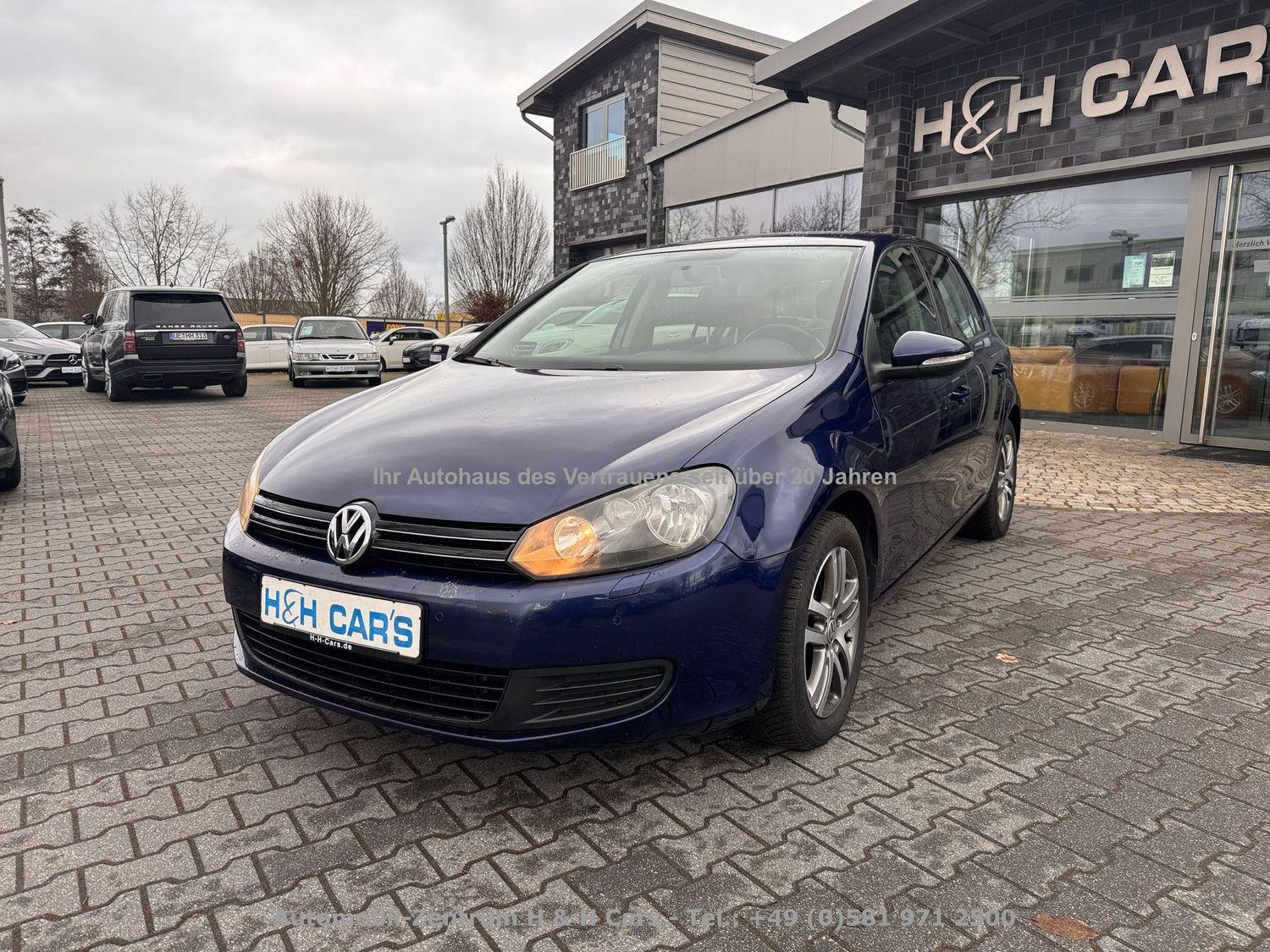 Volkswagen Golf VI 2.0 TDI Comfortline Sitzheizung Klima Al