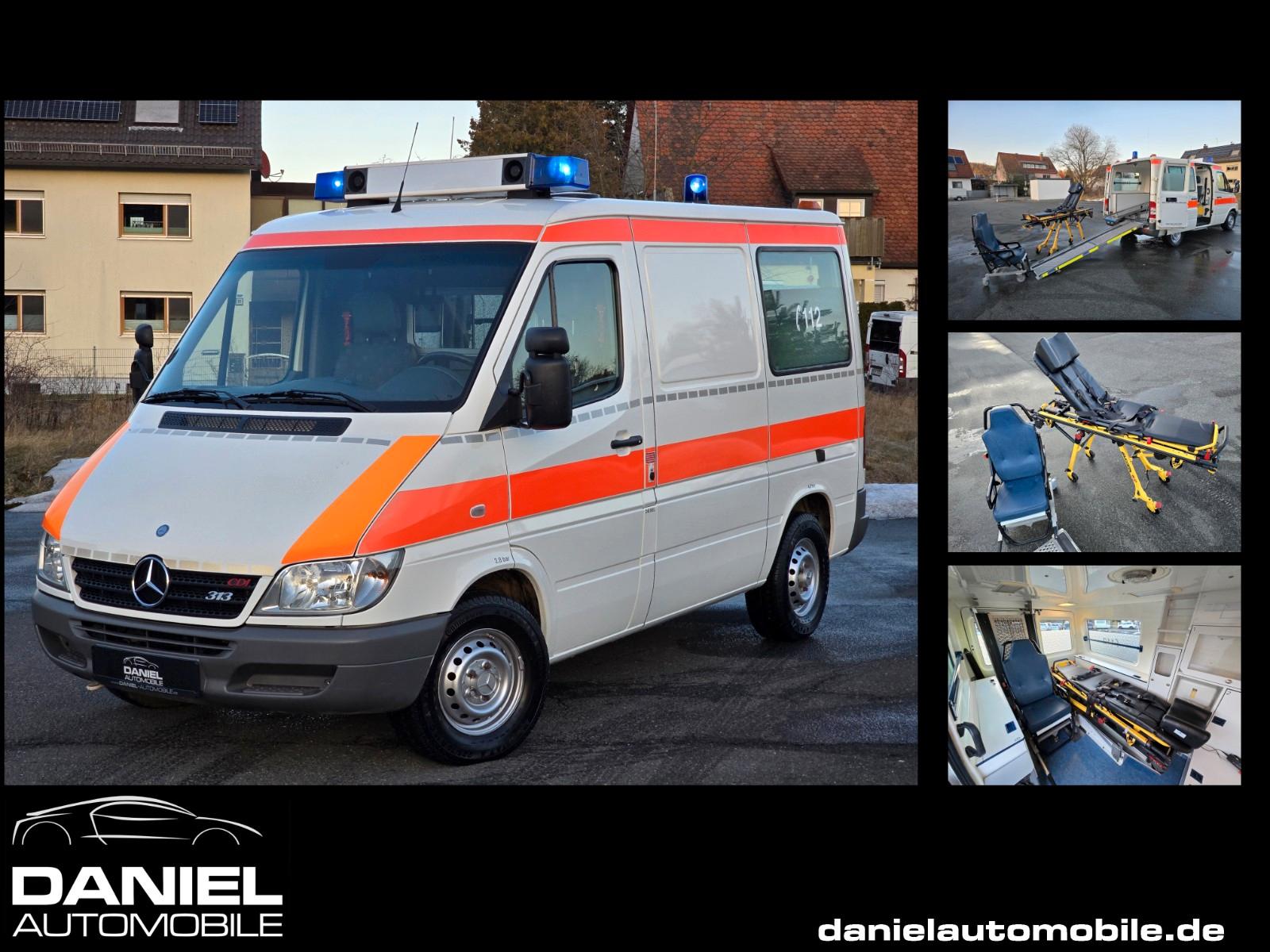 Mercedes-Benz Sprinter 313 CDI AUTOMATIK KTW / RTW / AMBULANCE