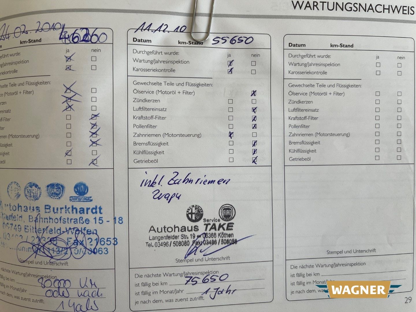 Fahrzeugabbildung Fiat Stilo 1.4 Active Klimaanlage TÜV 09/2025