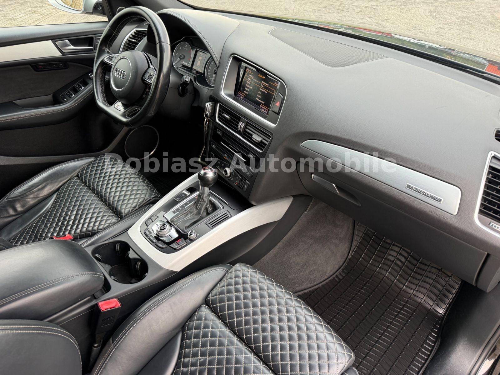 Audi SQ5 Competition 3.0 BiTDI 326 ch – Quattro – B&O – Cuir losanges – Jantes 21" – 188 458 km