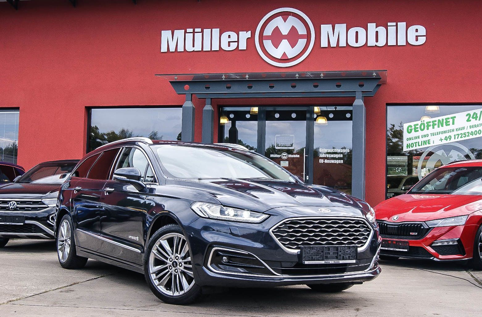 Fahrzeugabbildung Ford Mondeo Turnier 2.0 Hybrid Vignale 1.HAND ANHÄNZV