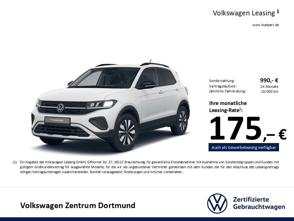 Volkswagen T-Cross 1.0 GOAL ACC CARPLAY ALU SITZHEIZUNG LED foto 3