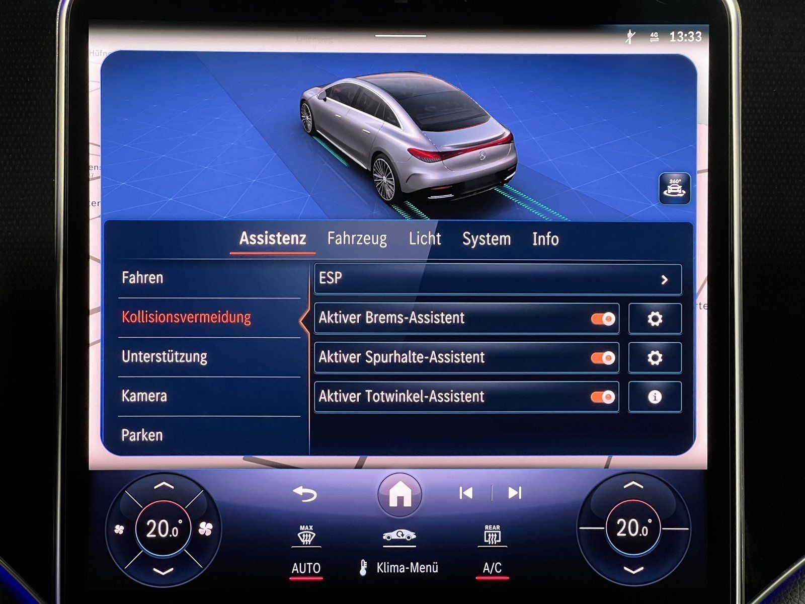 Mercedes-Benz EQE 500 4M AMG E A Premium Sitzklima Digitla 19 foto 20