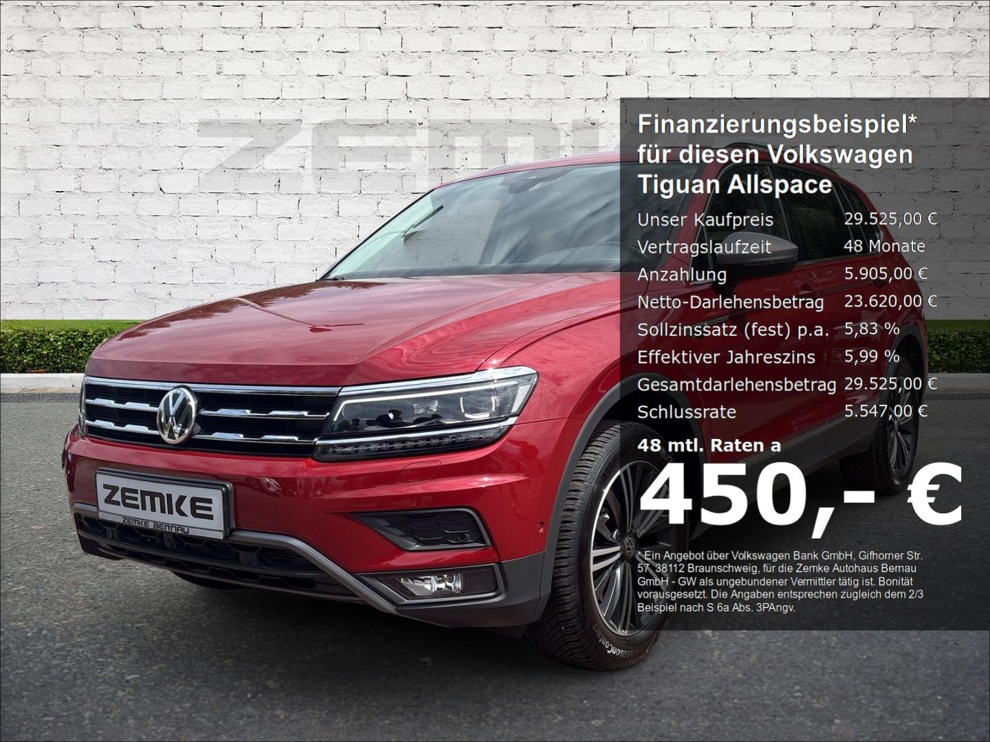 Volkswagen Tiguan Allspace 2.0 TDI DSG 4Motion Highline AHK