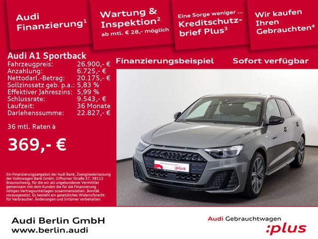 Audi A1 Sportback S line 35 TFSI S tr. NAVI LED PDC