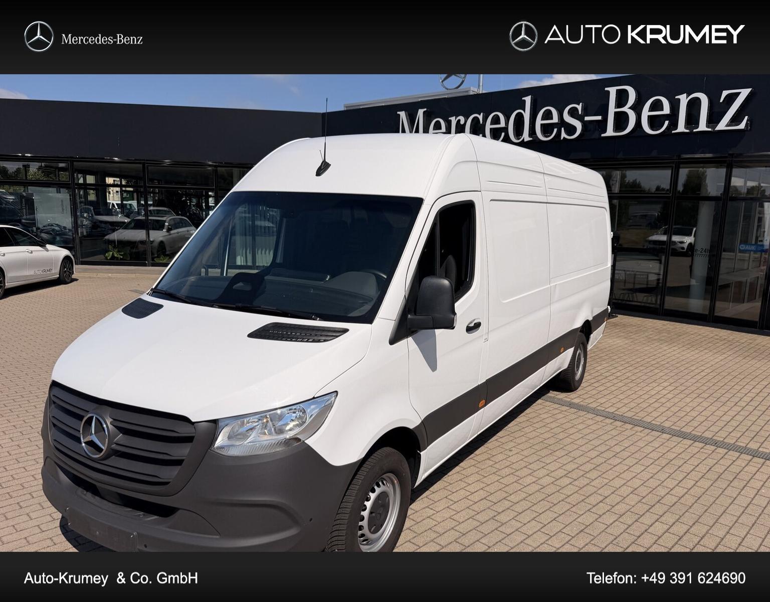 Mercedes-Benz Sprinter 317 CDI Hochdach Sitzh.,+Navi+Spuras.,
