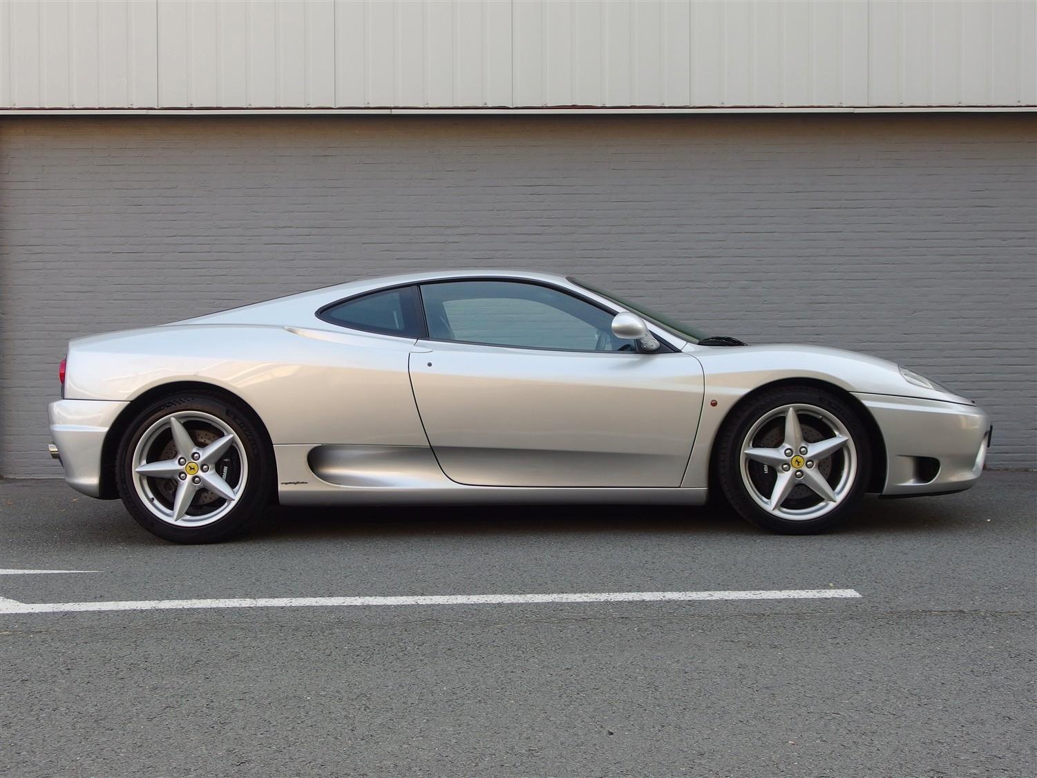 Ferrari 360 Modena F1 in Argento Nurburgring