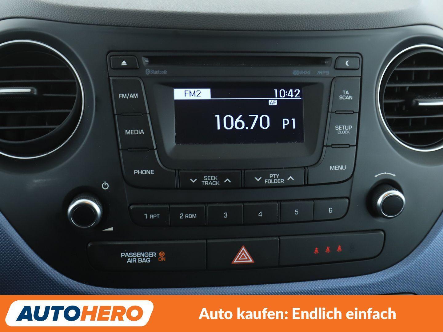 Hyundai i10 1.0 YES! *TEMPO*LIMIT*SHZ*ALU*KLIMA*