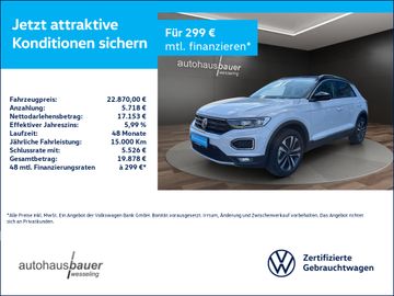 Volkswagen T-Roc 2.0l TDI United *LED,SHZ,APP,NAV,2-Zonen K