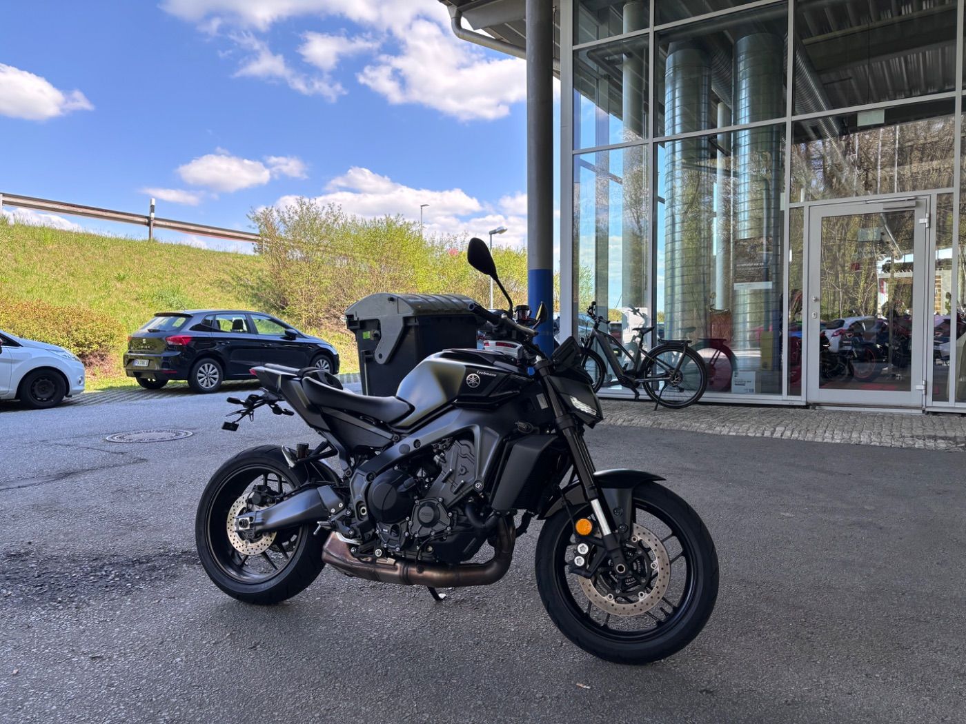 Fahrzeugabbildung Yamaha MT 09 Kurzen Kennzeichenhalter