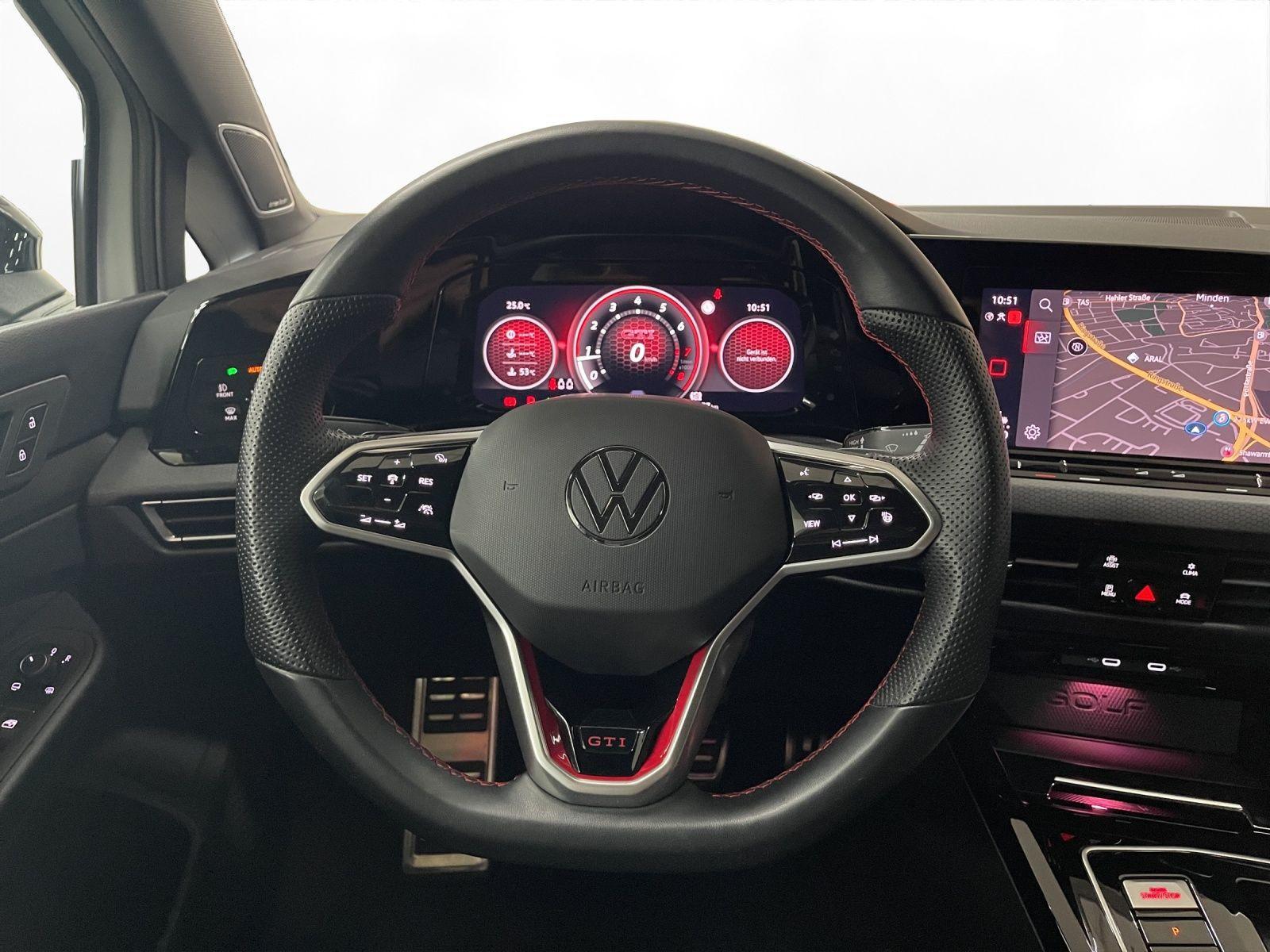 Volkswagen Golf VIII GTI AHK Matrix-LED LM 19" Navi RFK ACC, миниатюра 20