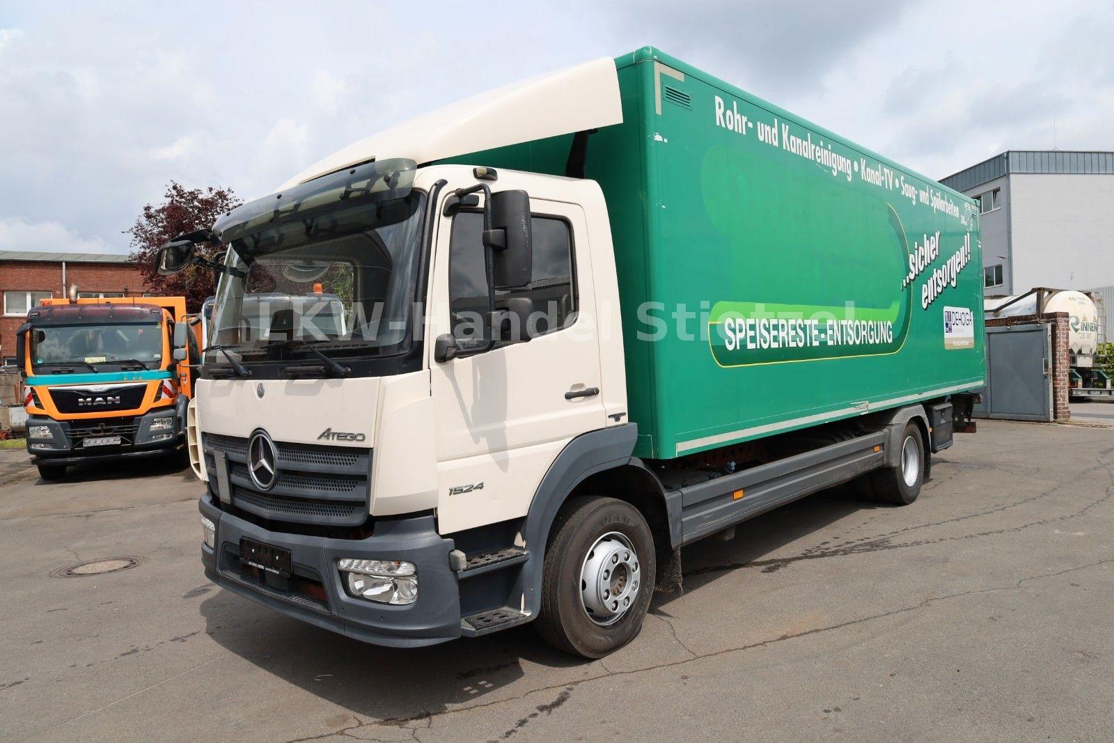 Mercedes-Benz 1524L Atego Koffer mit LBW, Automatik, HU 05/27