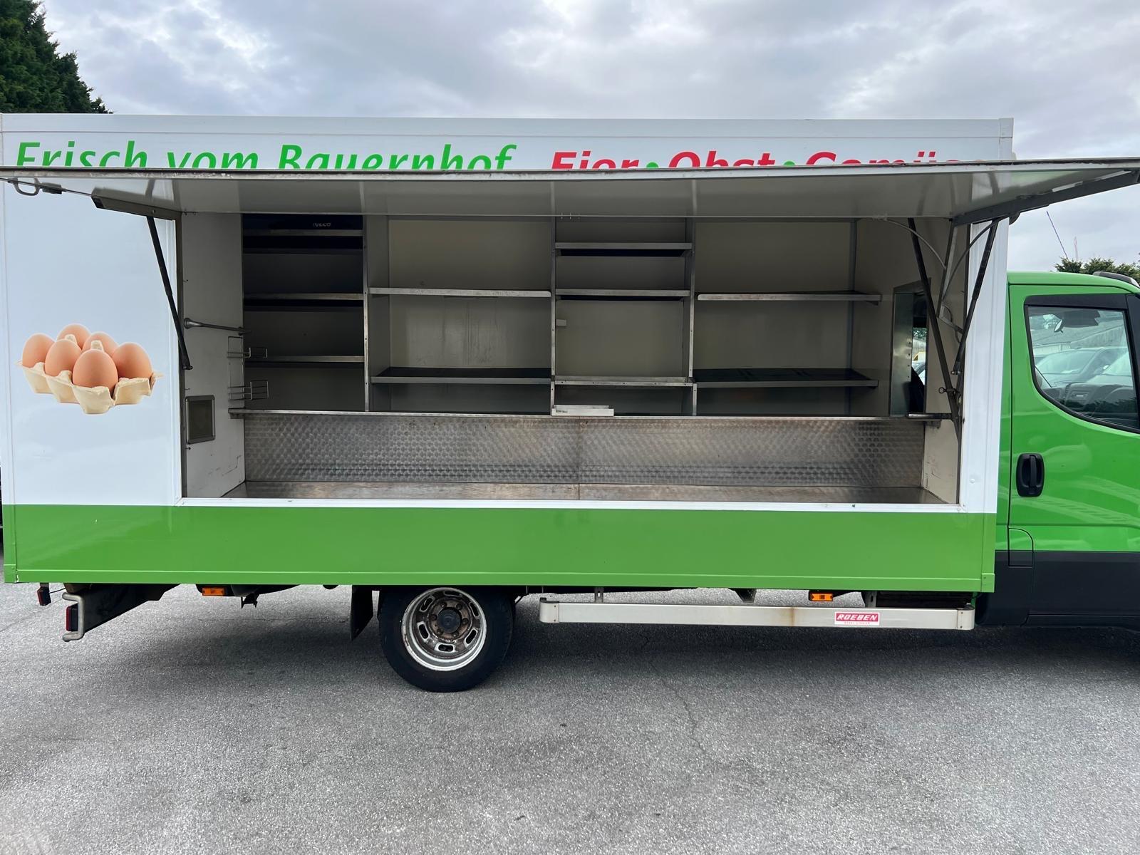 Iveco Daily Einzelkabine 50 C ./Verkaufsaufbau/Klima