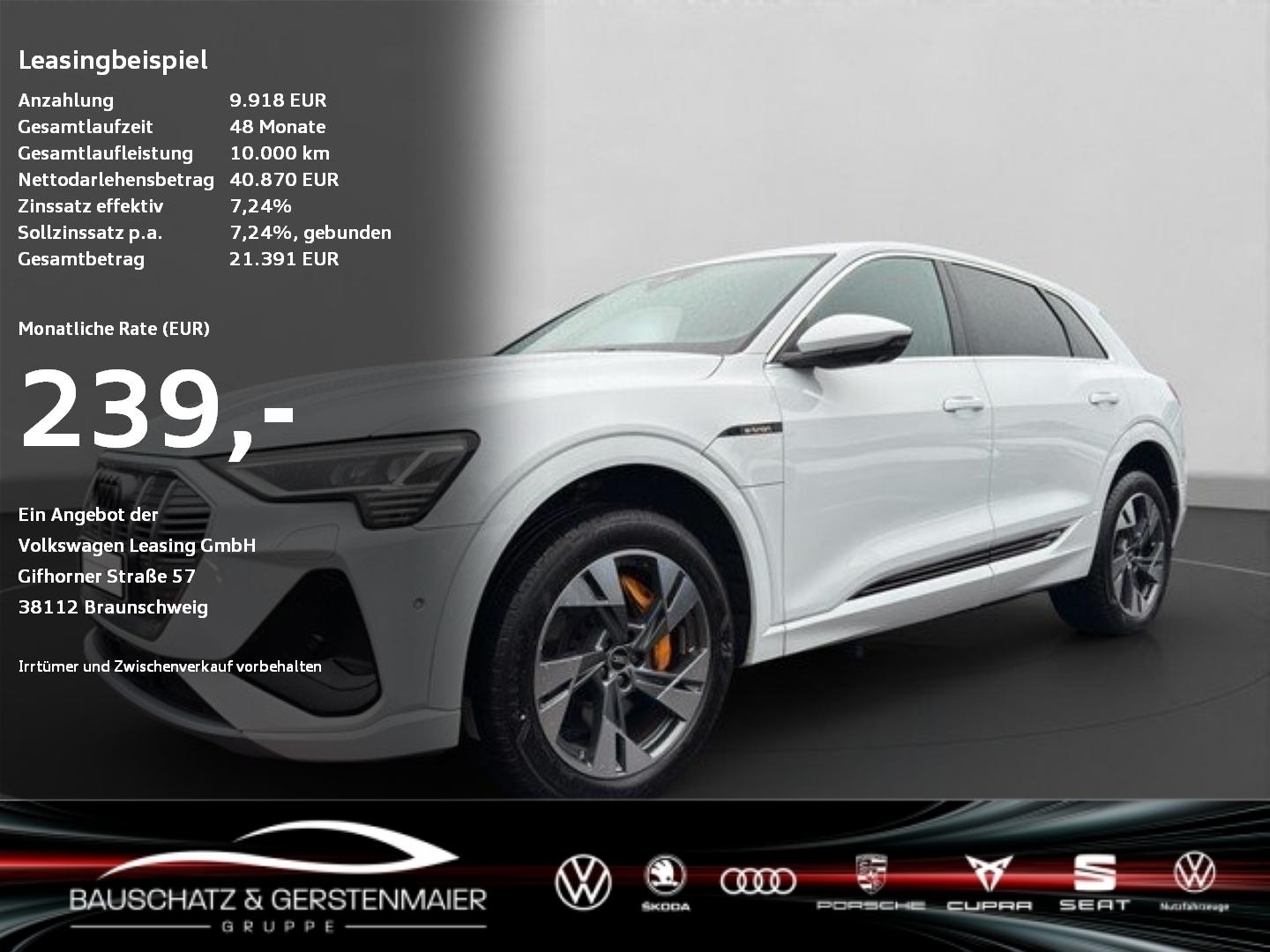 Audi e-tron 55 quattro S line LEDER*PANO*B&O*HuD*SH