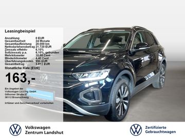 Volkswagen Leasingangebot: Volkswagen T-Roc GOAL 1.0 TSI 2xKlima ACC DynLicht KlimaA