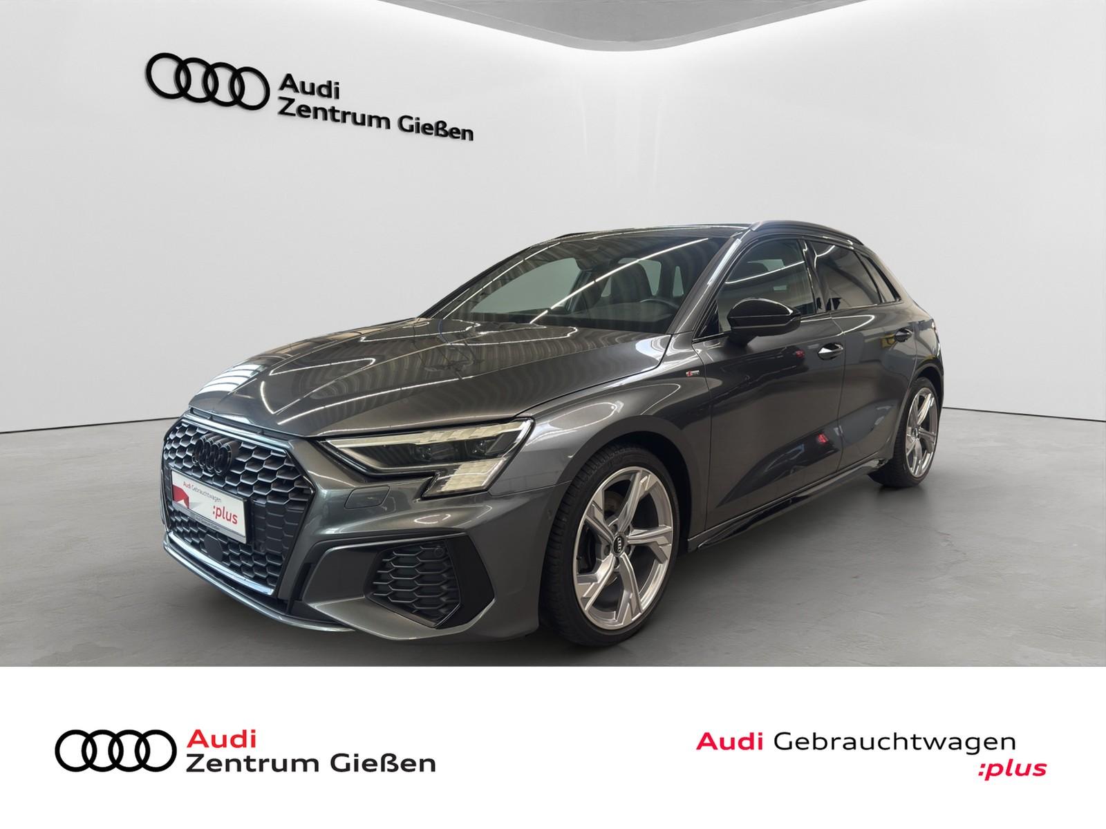 Audi A3 Sportback 30 TDI S line Black B&O HuD AHK Mat