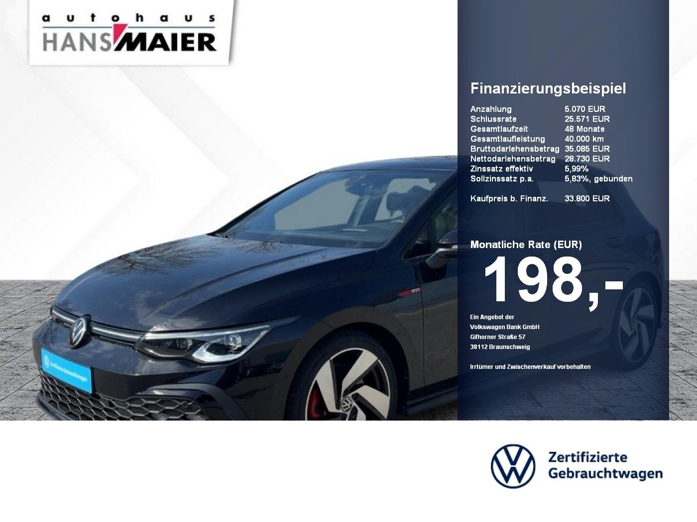 Volkswagen Golf GTI DSG Pano DCC StdHz. Leder 8fach Matrix