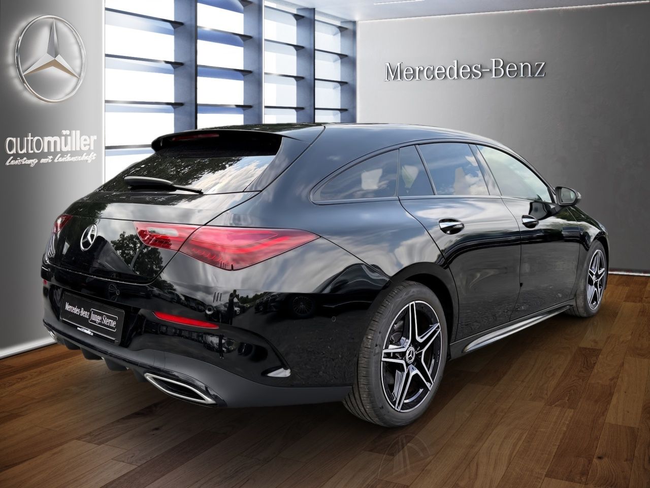 Fahrzeugabbildung Mercedes-Benz CLA 180 d SB AMG+NIGHT+AHK+LENKRADHEIZ+LED+