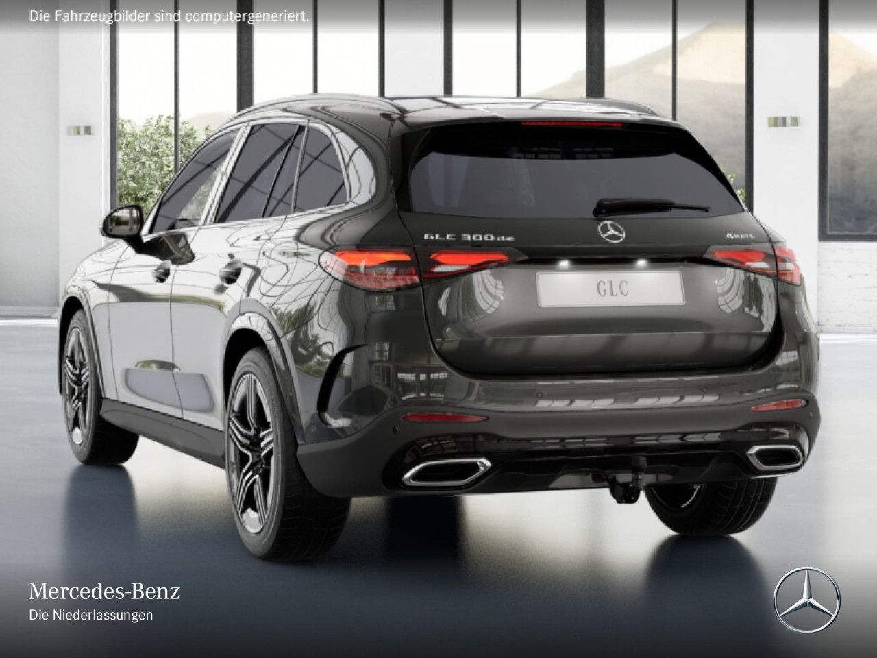 Mercedes-Benz GLC 300 de 4M AMG+NIGHT+PANO+360+AHK+TOTW+9G foto 21