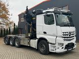 Mercedes-Benz Arocs 3253 8x4 Abrollkipper Kran Palfinger 37002